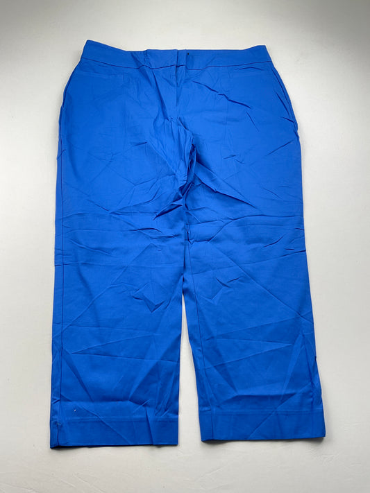 Pantalón Azul De Vestir Ann Taylor