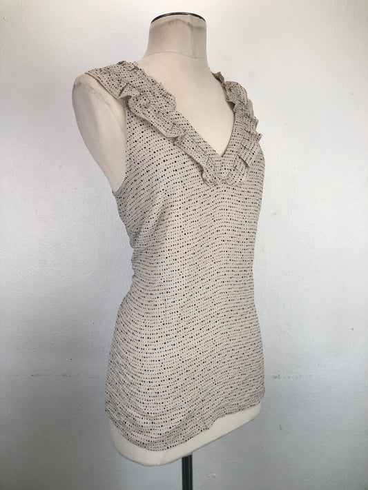 Blusa Crema de Lunares Cabi