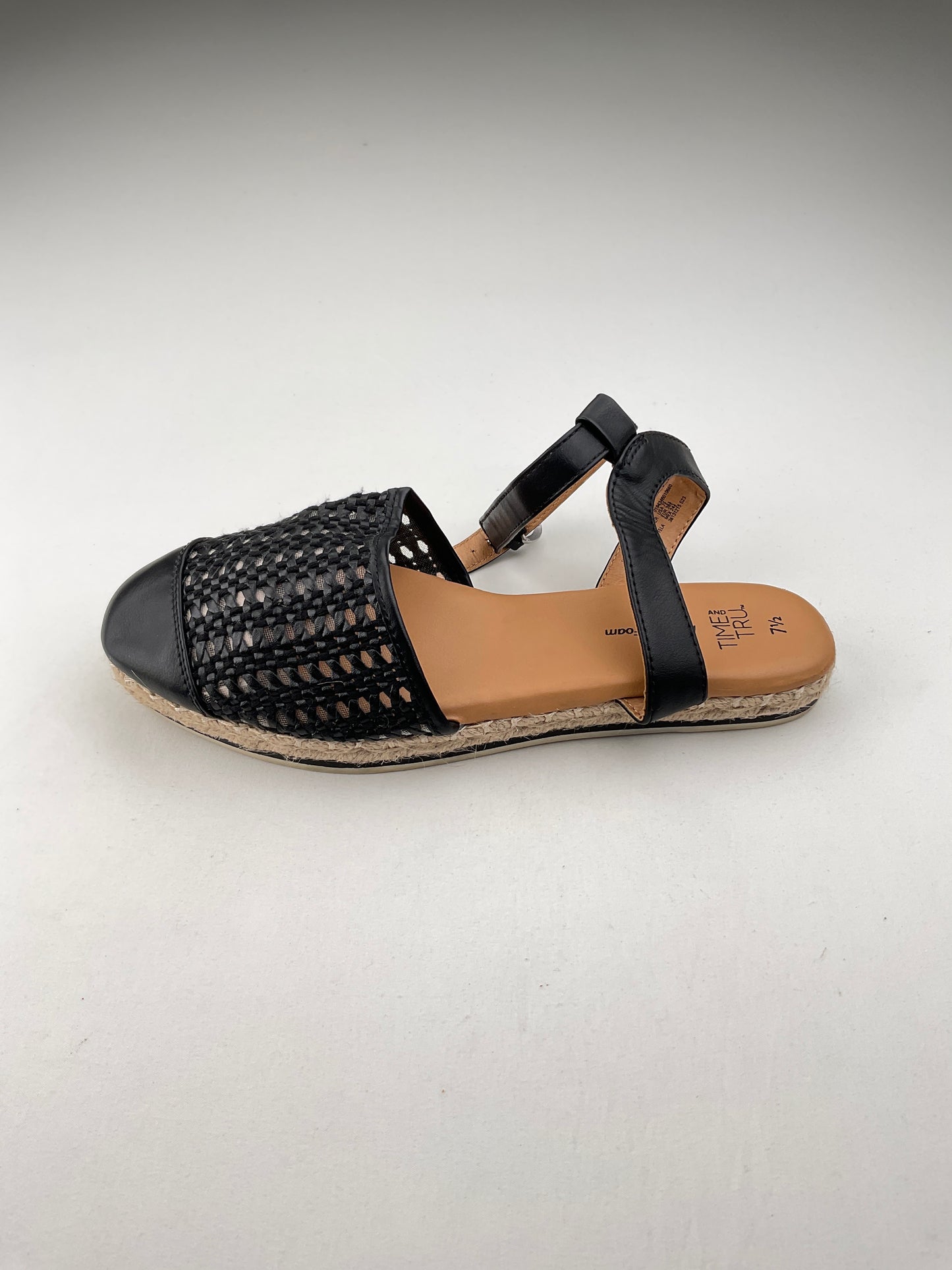 Alpargata Negro Time and Tru