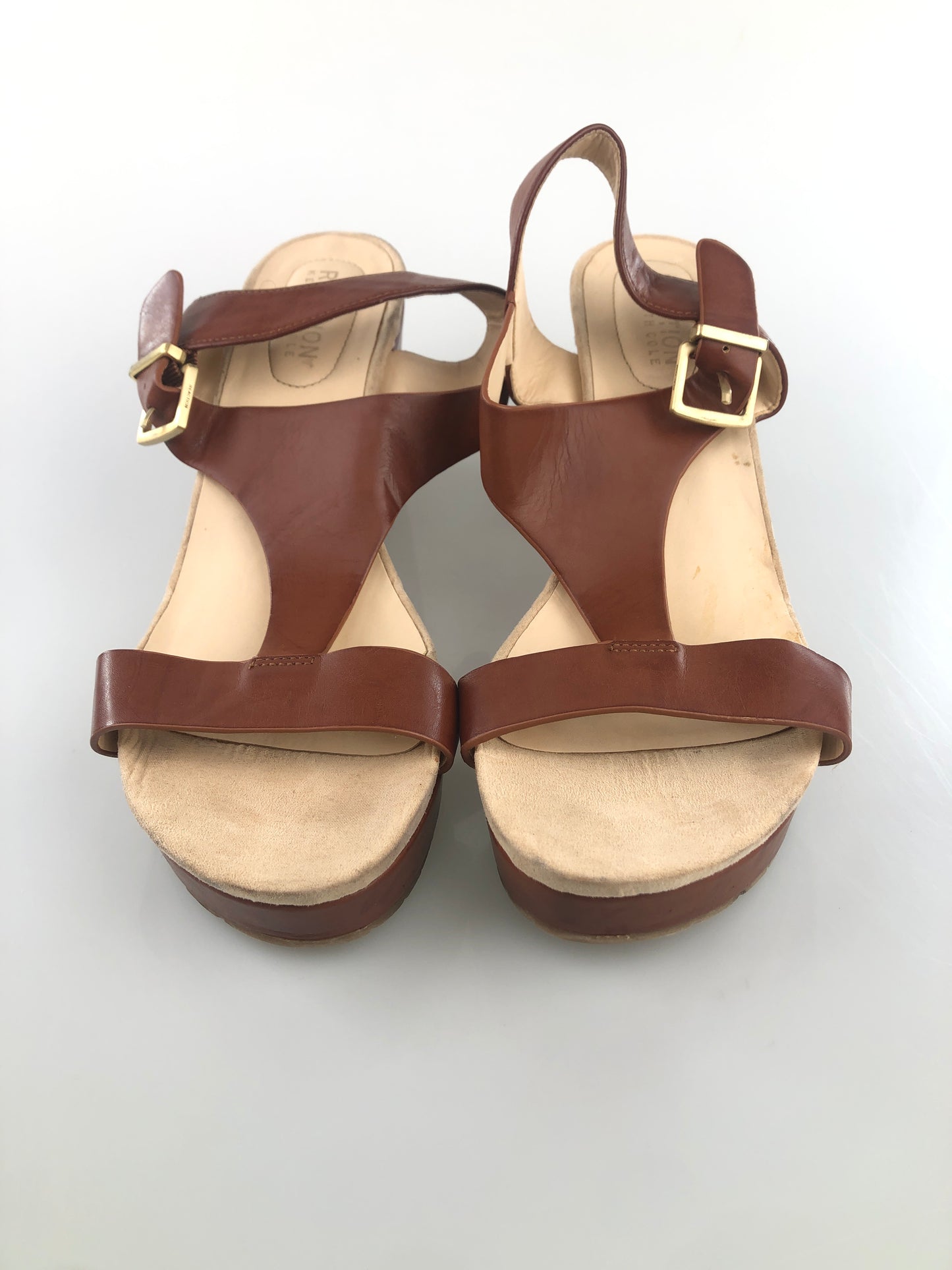 Zapatilla Marron de Plataforma Reaction
