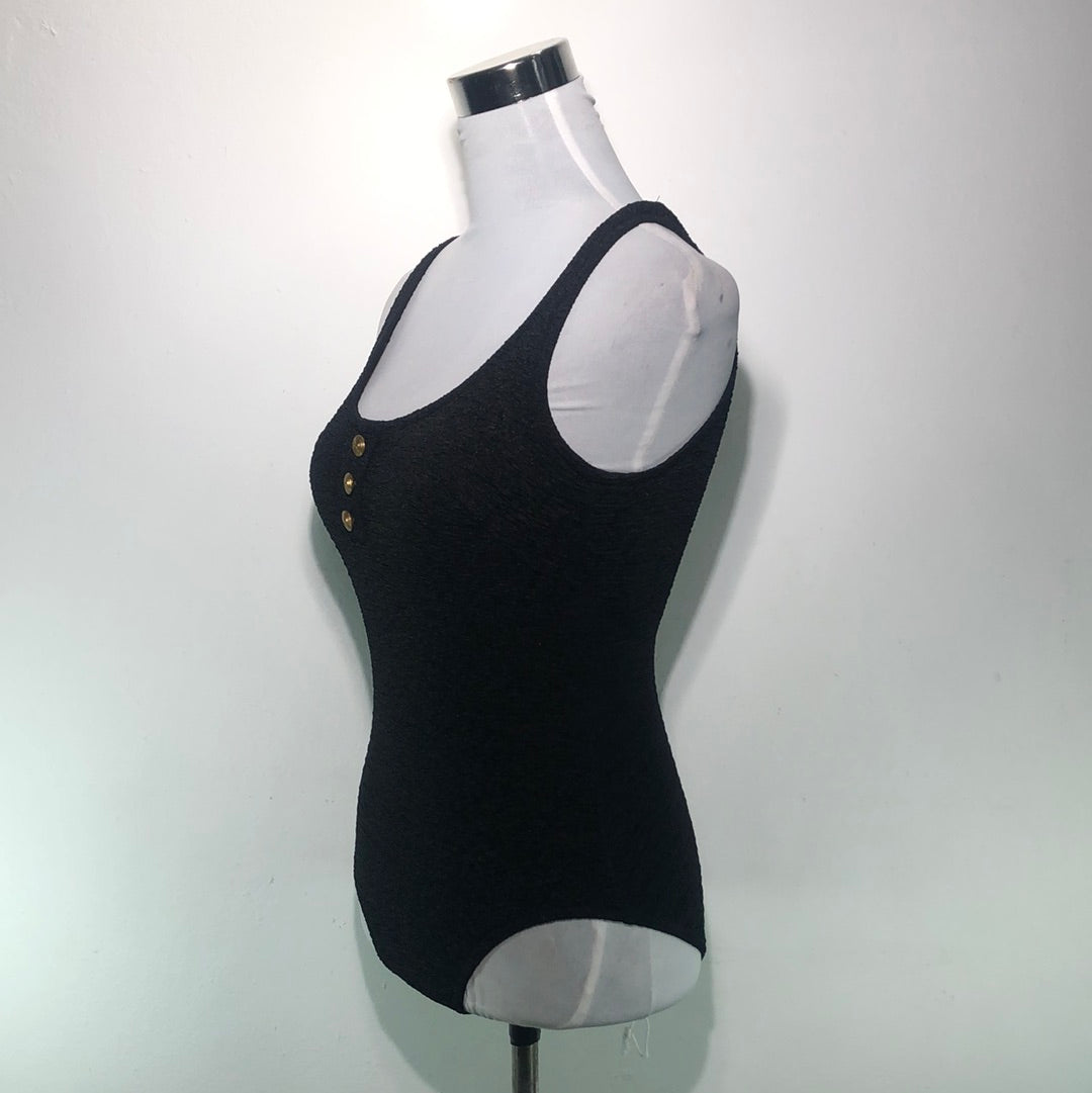 Traje de Baño Negro Beach Cabana