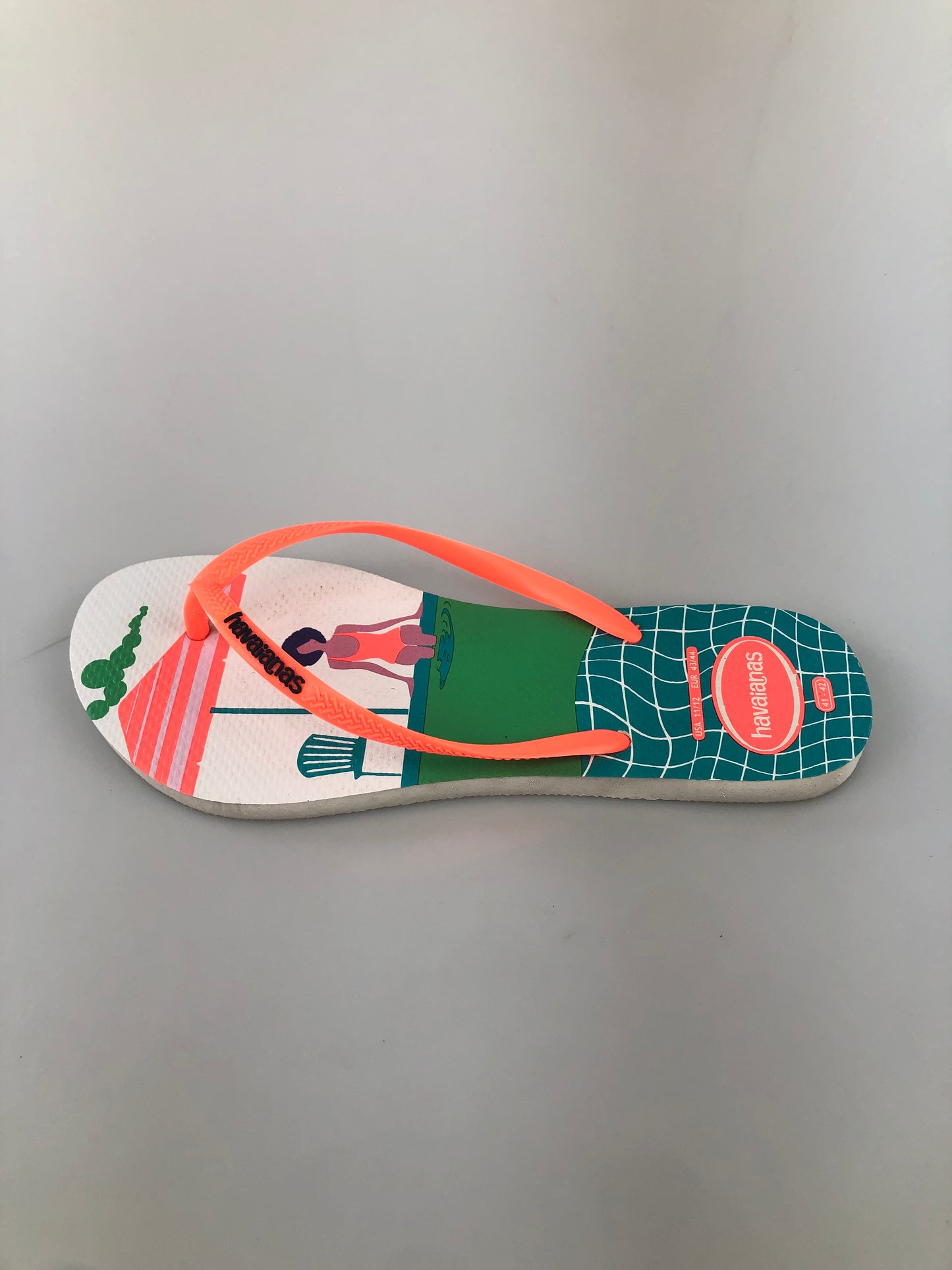 Sandalia Naranja Havaianas
