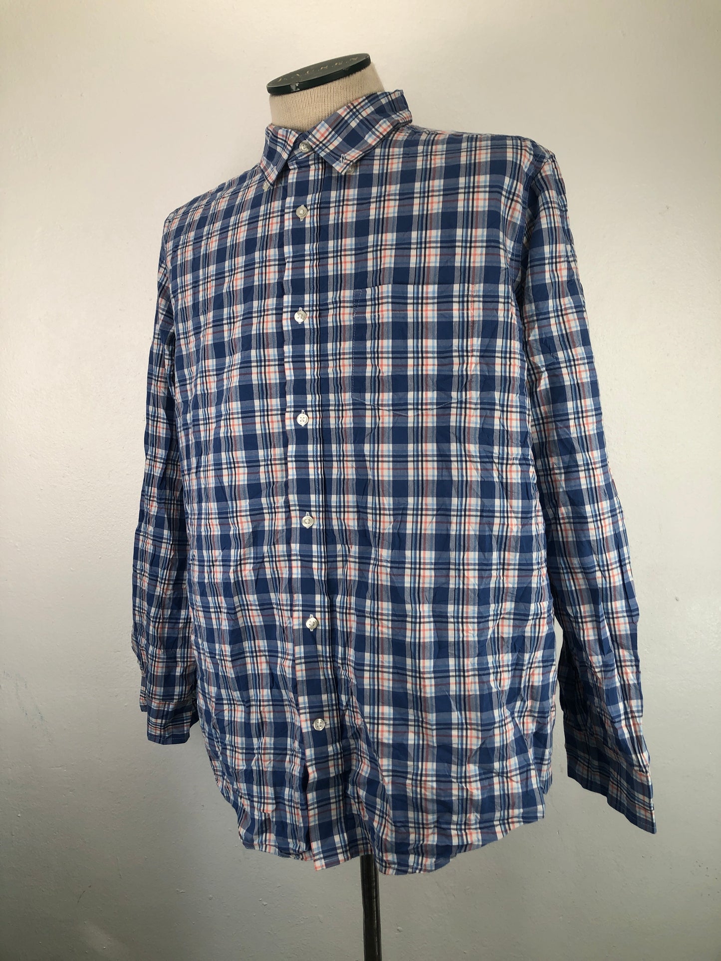 Camisa Multicolor De Cuadro Geoge