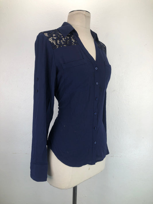 Camisa Azul marino Express