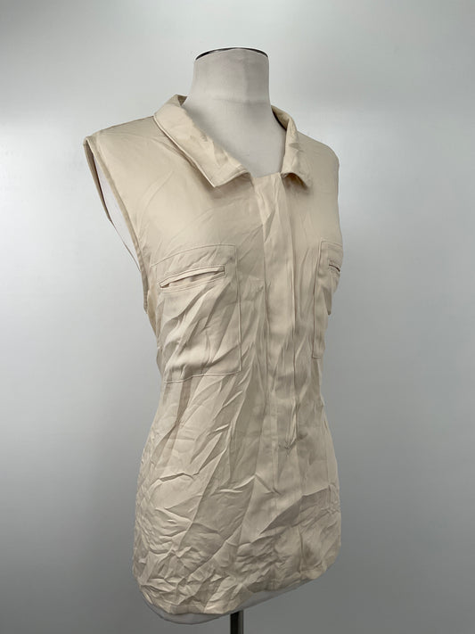 Camisa Crema Liz Claiborne