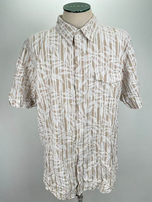Camisa Crema Floral Editions