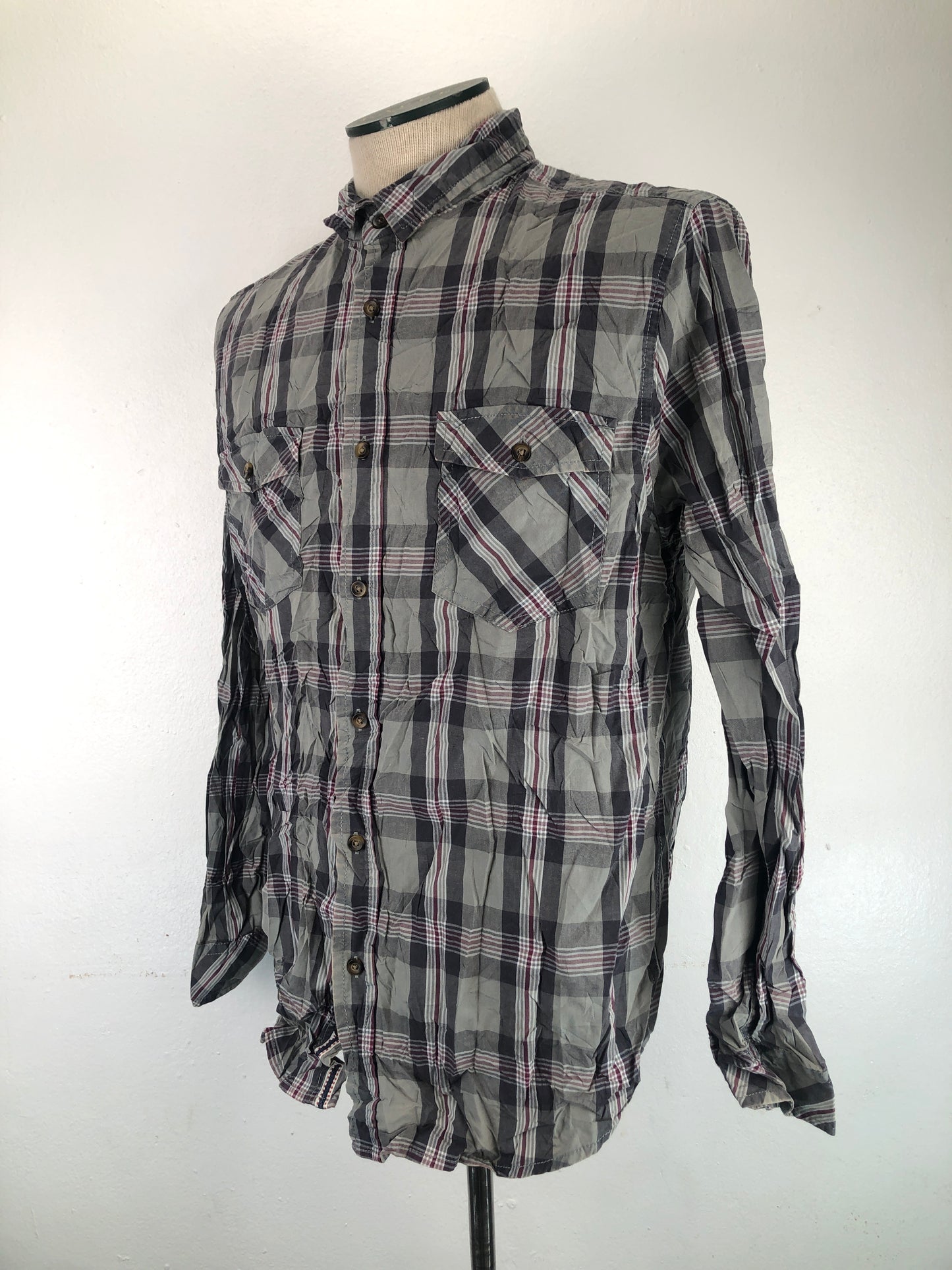 Camisa Multicolor De Cuadro plugg