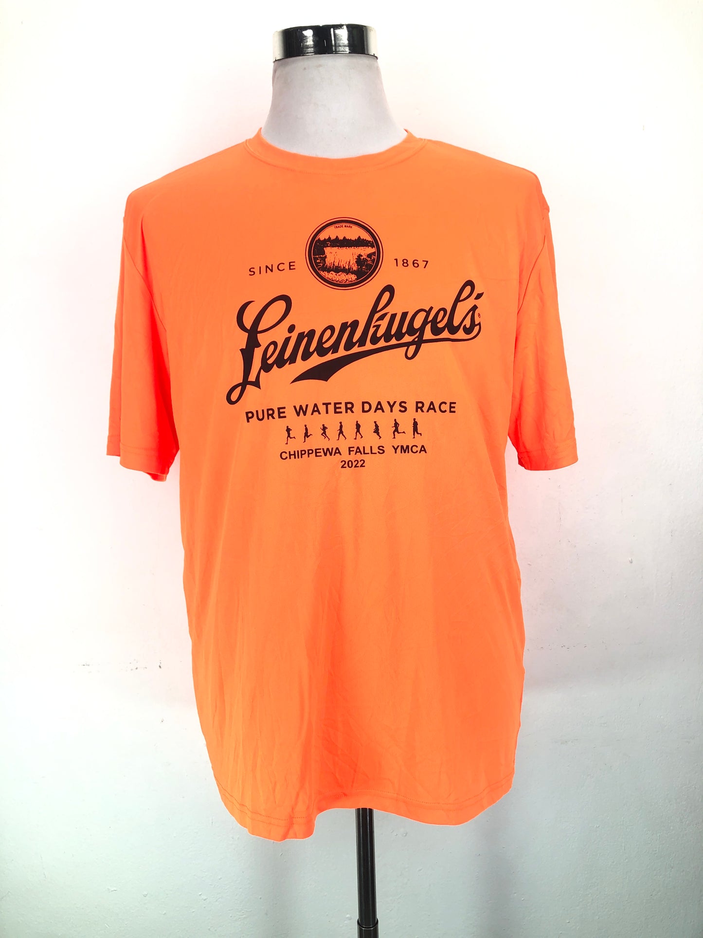 Camiseta Naranja Sport Tek