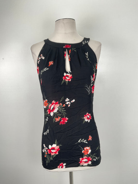 Blusa Negro Floral Torrid