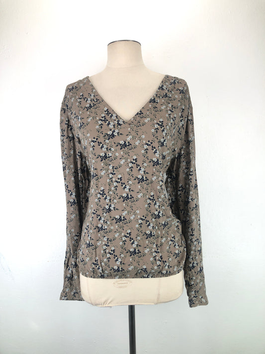 Blusa Crema de Flores Yessica
