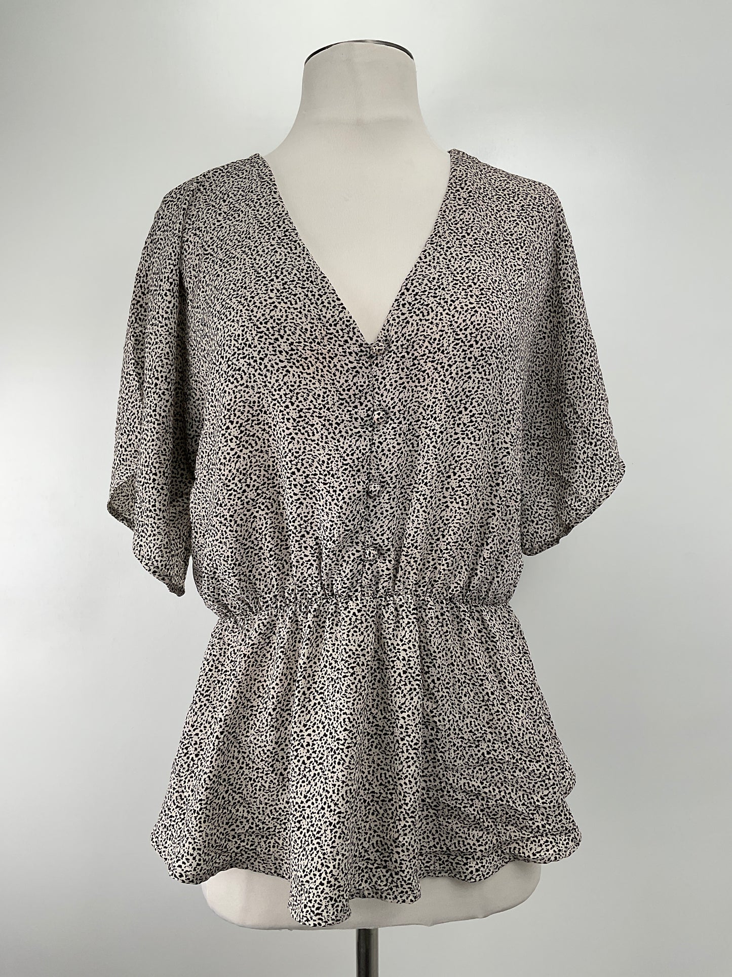 Blusa Crema de Lunares Siena Sky