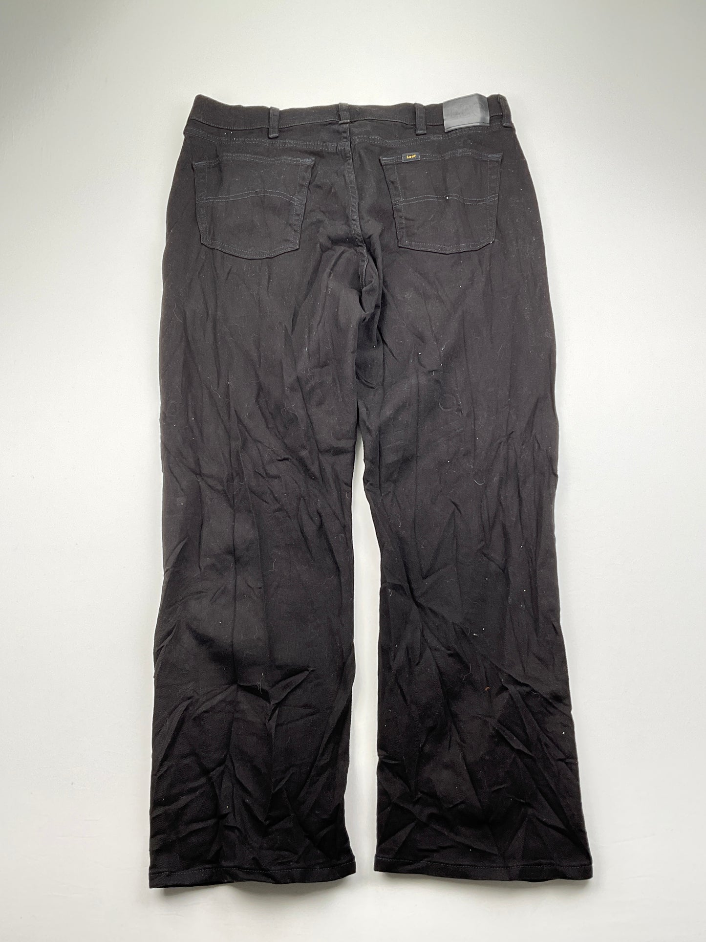 Pantalon Negro Negro Lee