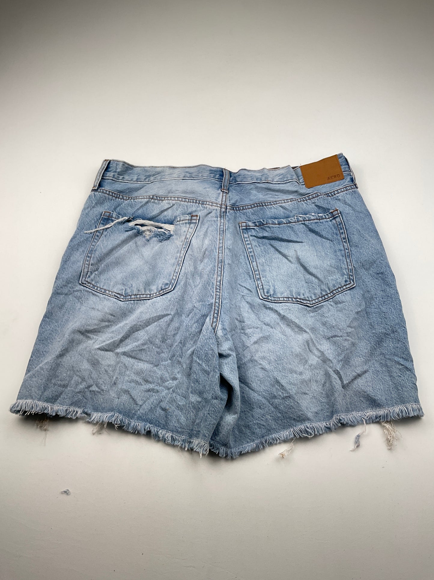 Short Jeans Azul claro Aeropostale