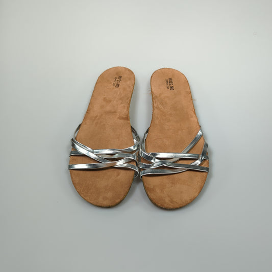 Sandalia Plateado Moss