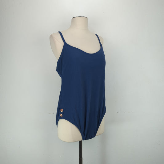 Traje de Baño Azul Marino Time And Tru