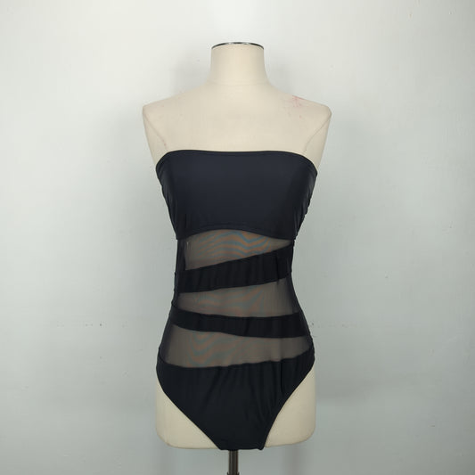 Traje De Baño Negro Variangis