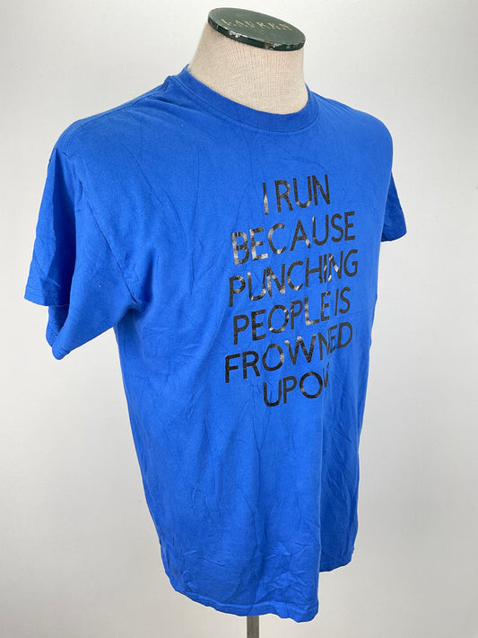 Camiseta Azul Gildan