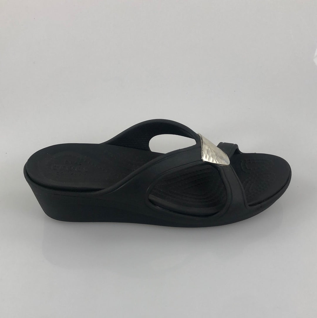 Sandalias negro Crocs