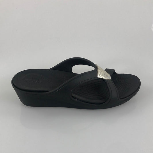 Sandalias negro Crocs