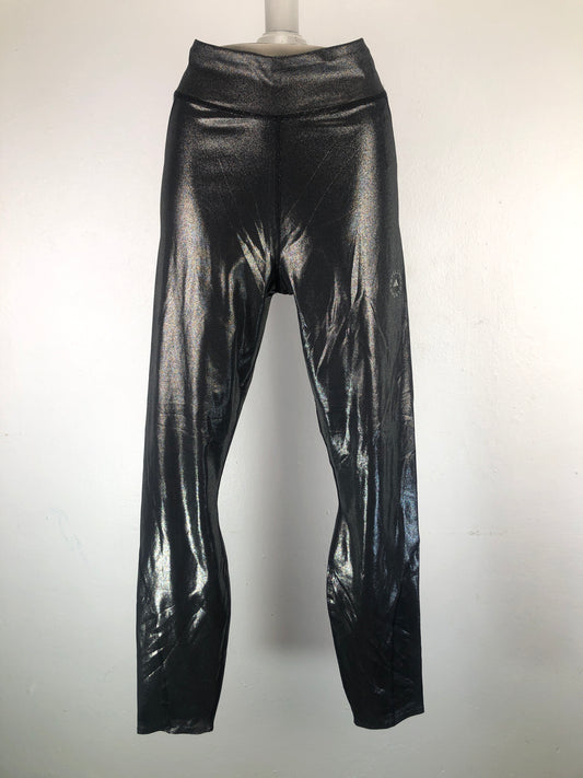 Pantalon Leder Negro de Brillo Adidas