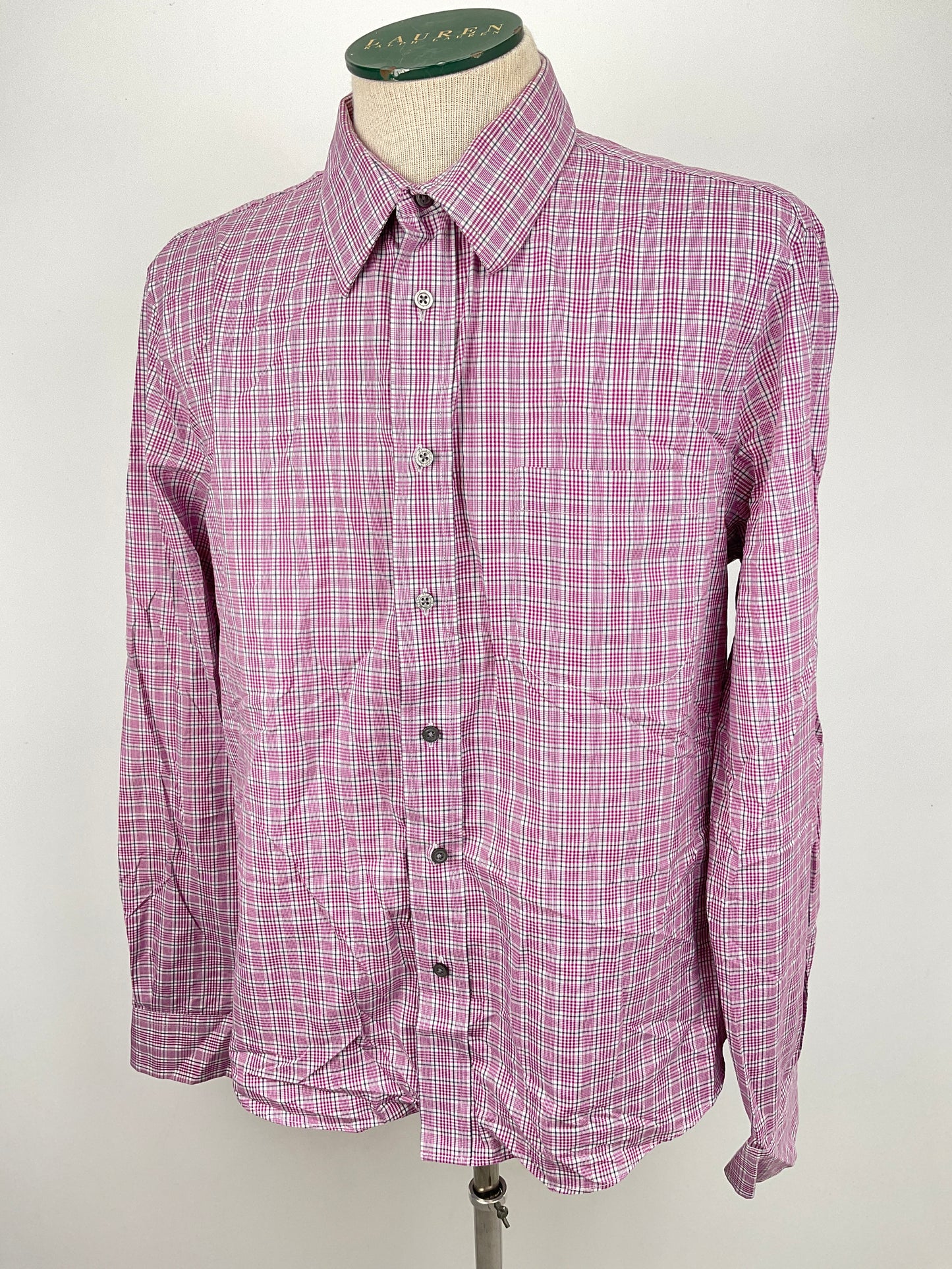 Camisa Rojo vino de Cuadro Jos.A. Bank