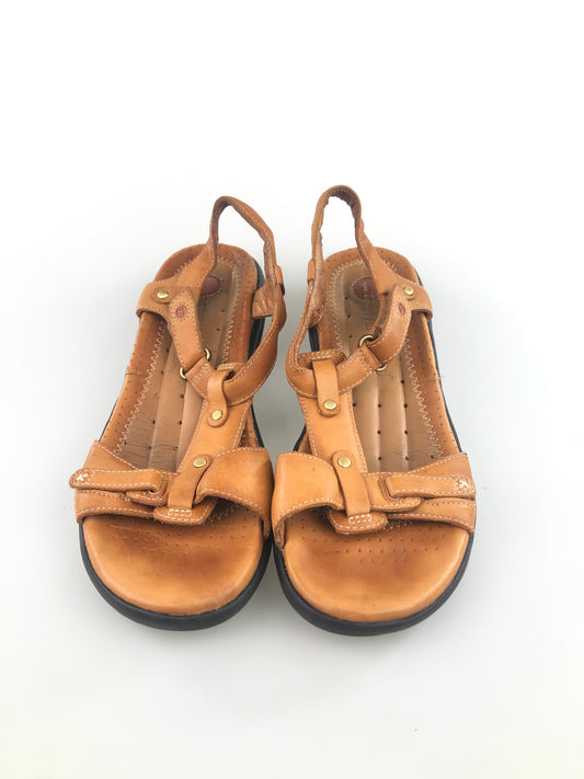 Sandalia Marron Structured