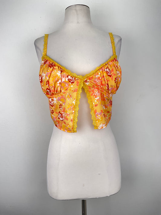 Blusa Amarillo Floral Tiger Mist