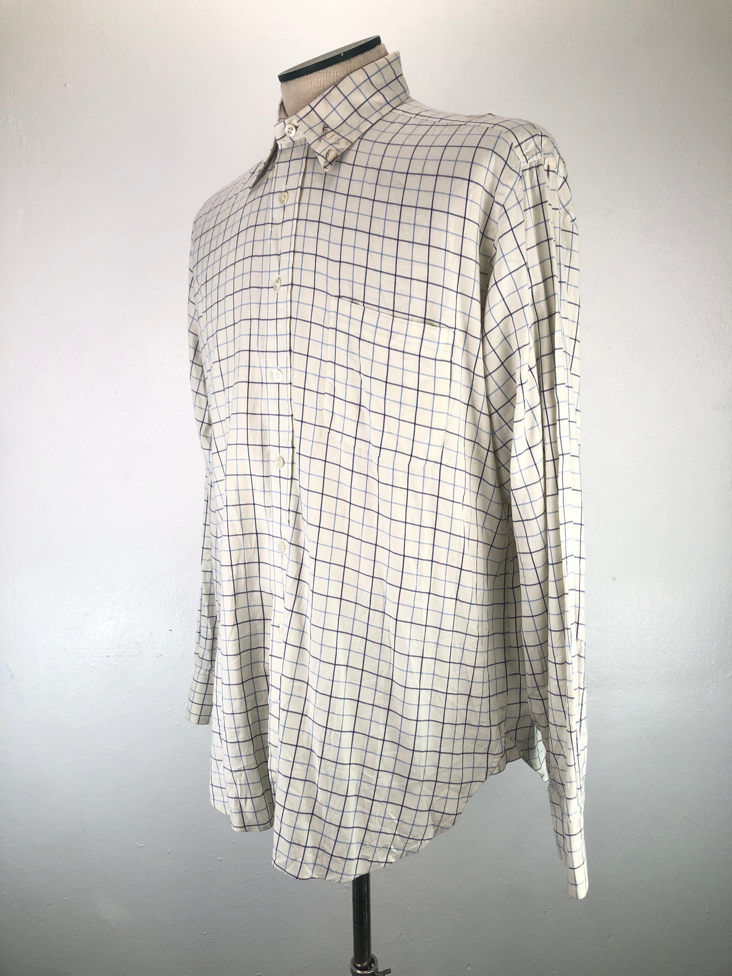 Camisa Blaco Rayas Keuueth