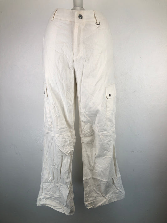 Pantalon Blanco Mom Jeans Princess Polly