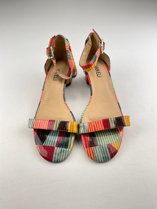 Zapatilla Multicolor de Tacón Van Eli