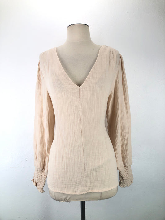 Blusa Crema Shein