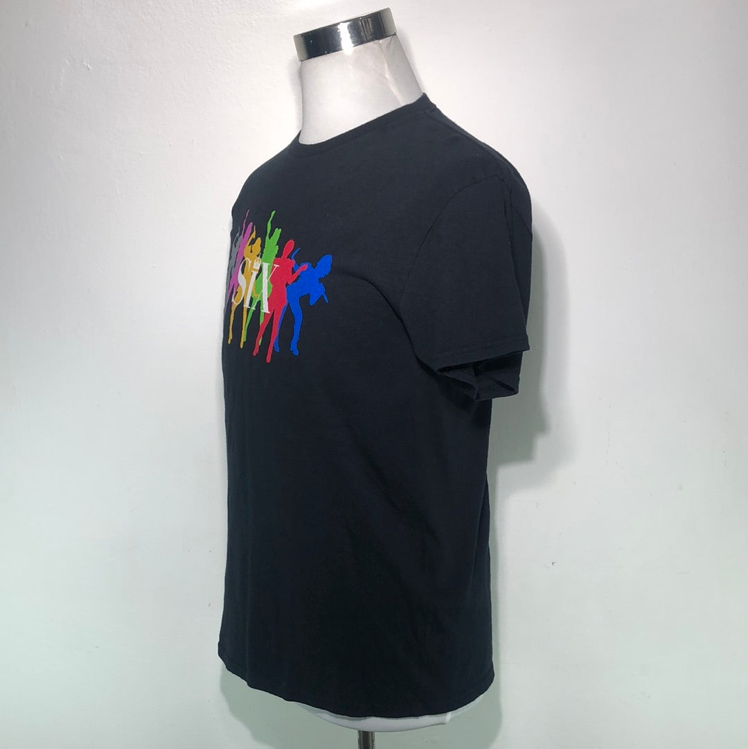 Camiseta Negro Six