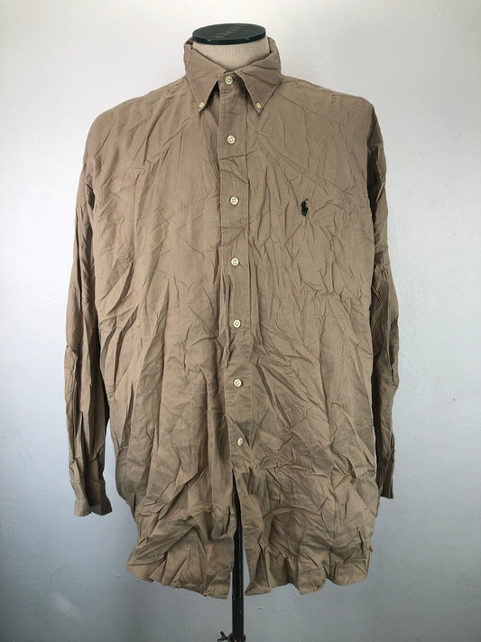 Camisa Crema Ralph Lauren