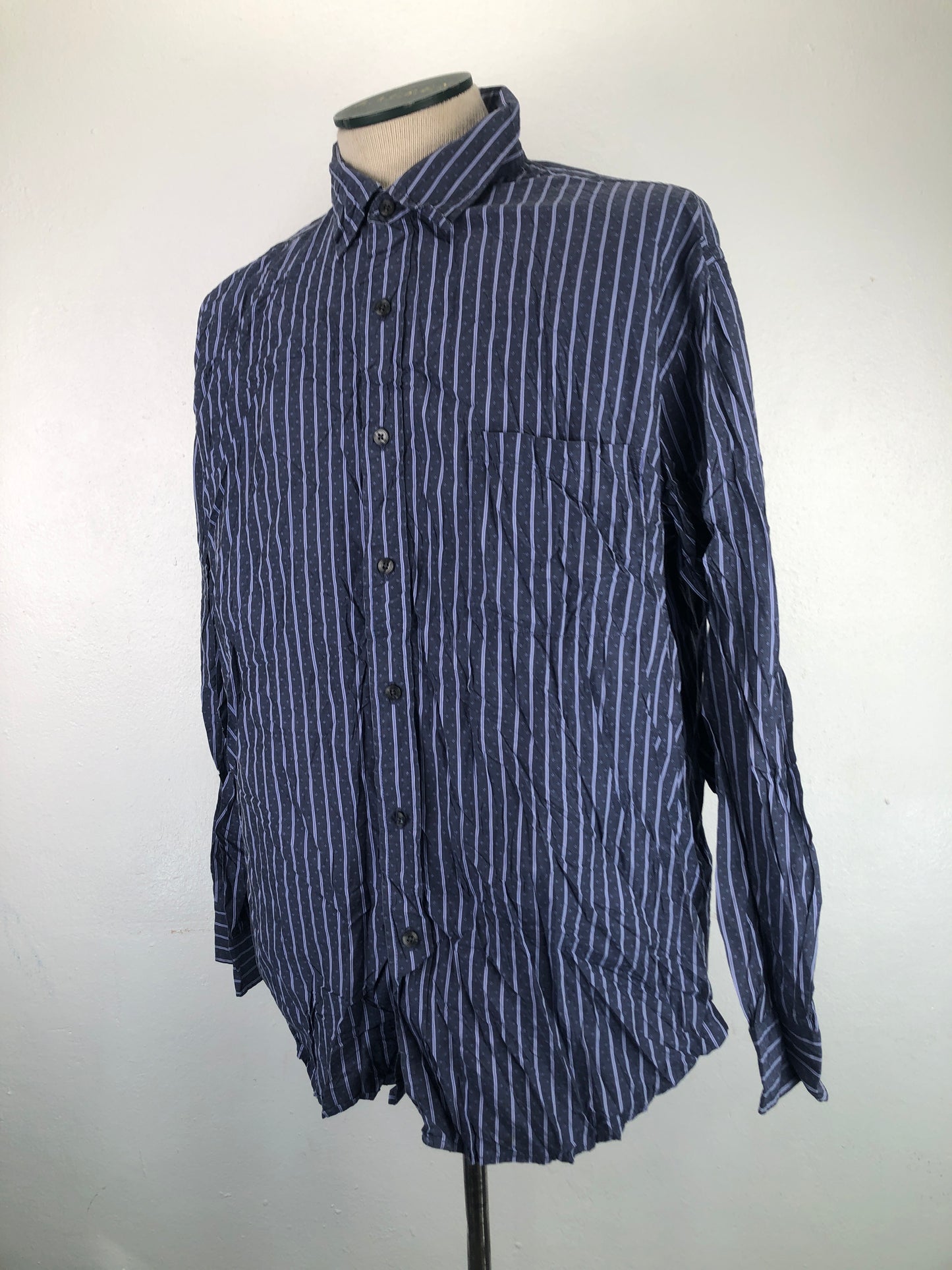 Camisa Gris De Rayas Passo Elba
