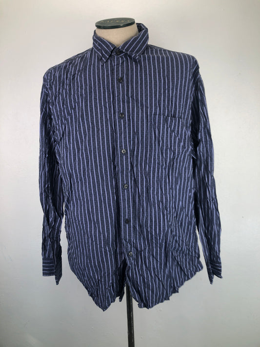 Camisa Gris De Rayas Passo Elba