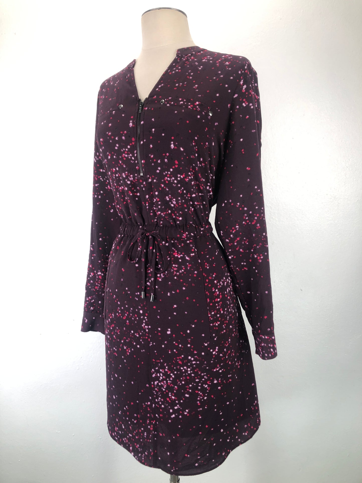 Vestido Morado de Lunares Apt.9