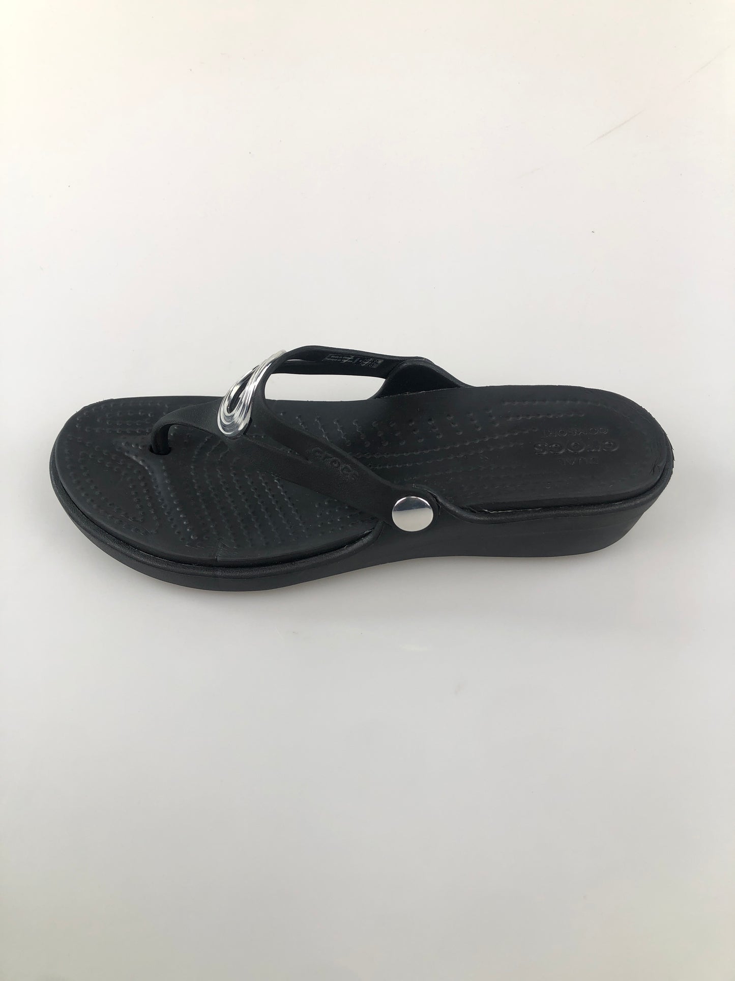 Sandalia Negro Crocs