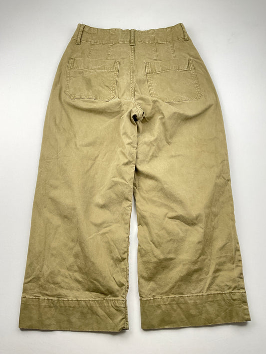 Pantalon Palazzo Verde militar Ana