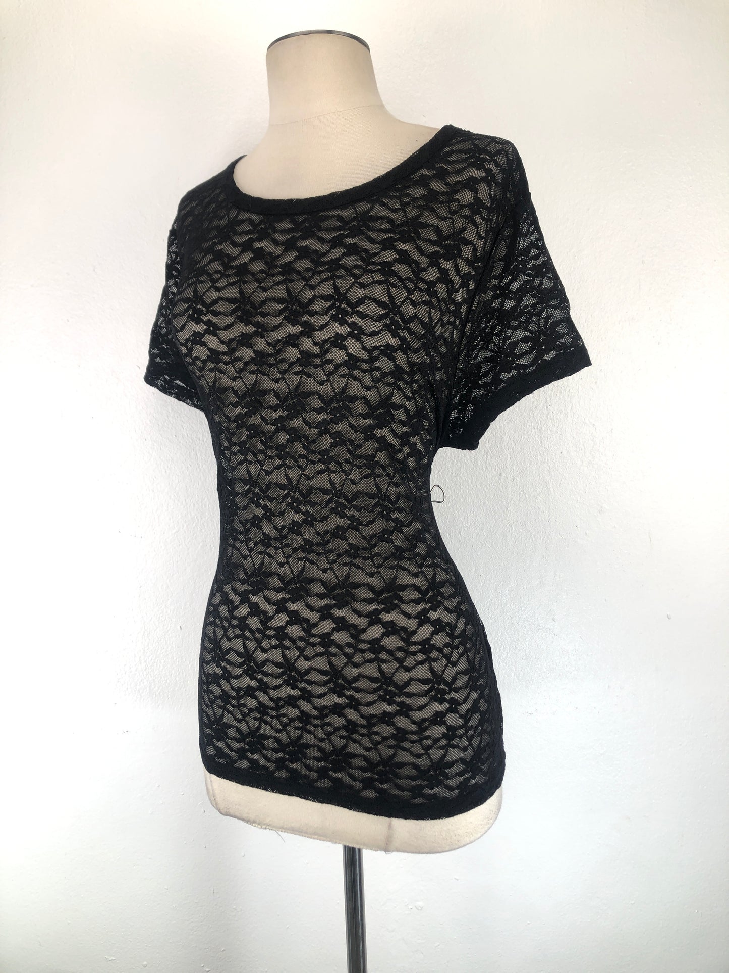 Blusa Negro de Flores New York Company