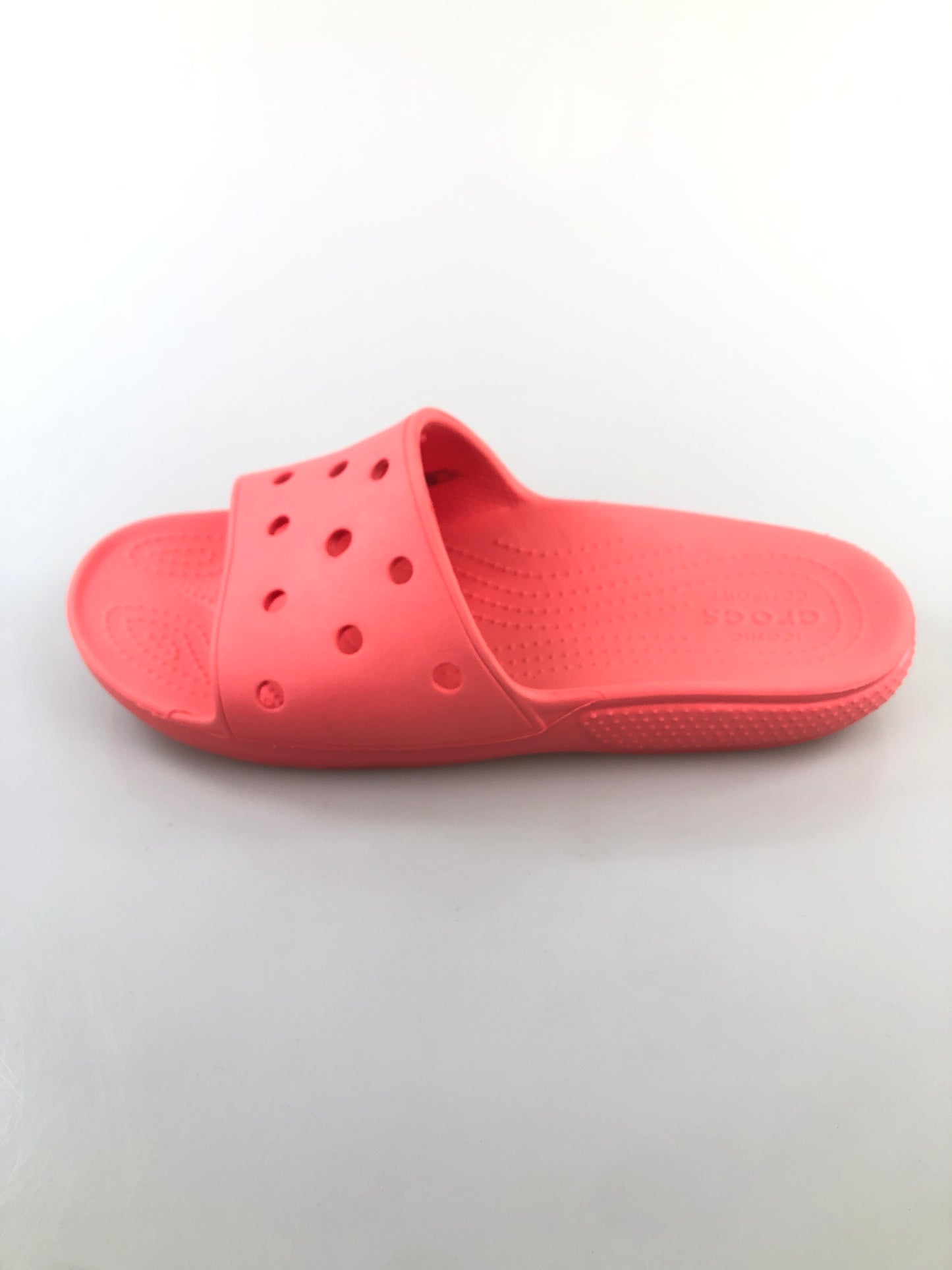 Sandalia Rosada Crocs Habiertas