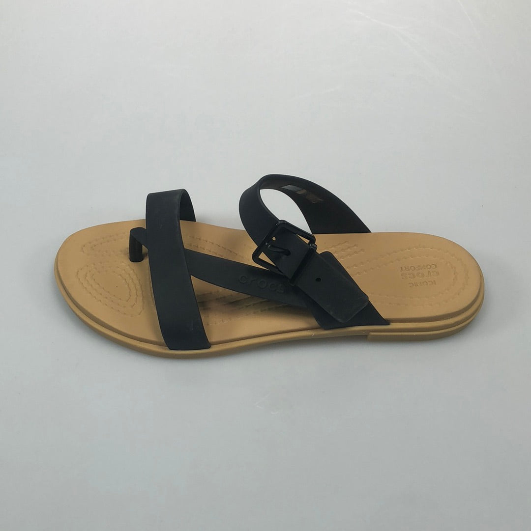Sandalia Negro Crocs Comfort