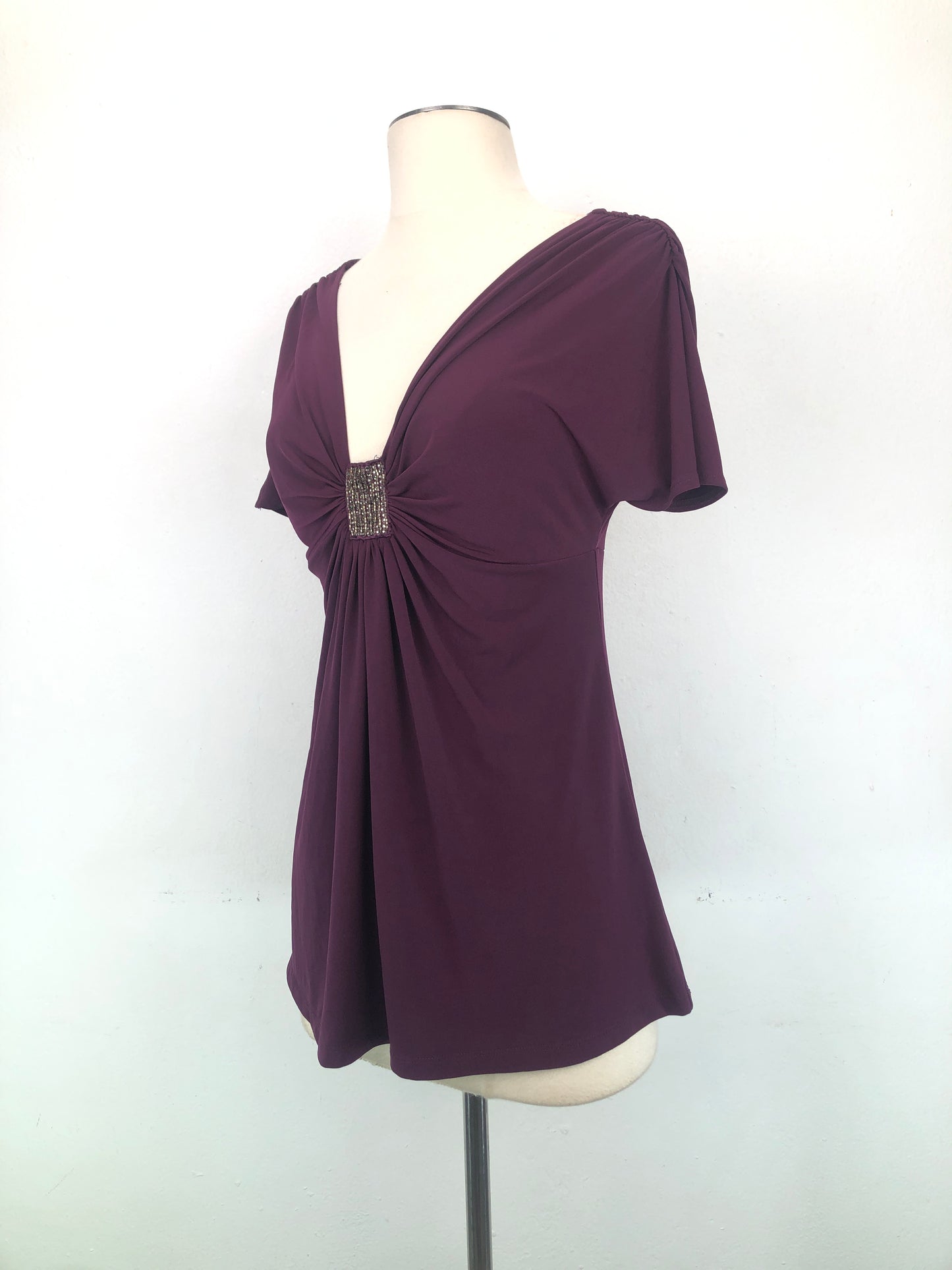 Blusa Rojo Vino Express