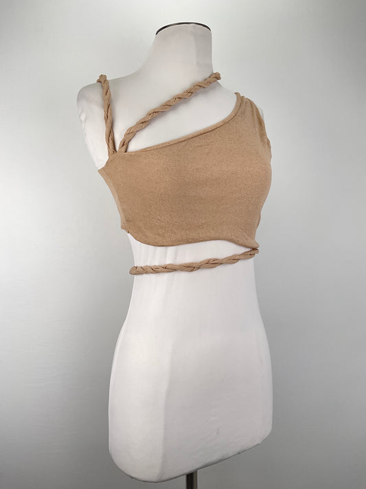 Blusa Crema Prettylittlething