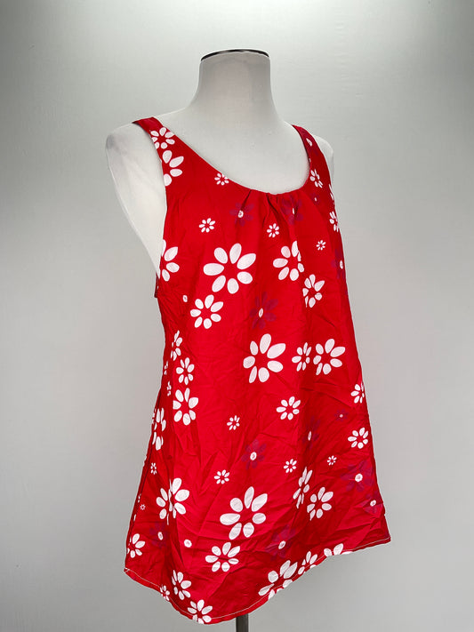 Blusa Rojo Floral Variangis
