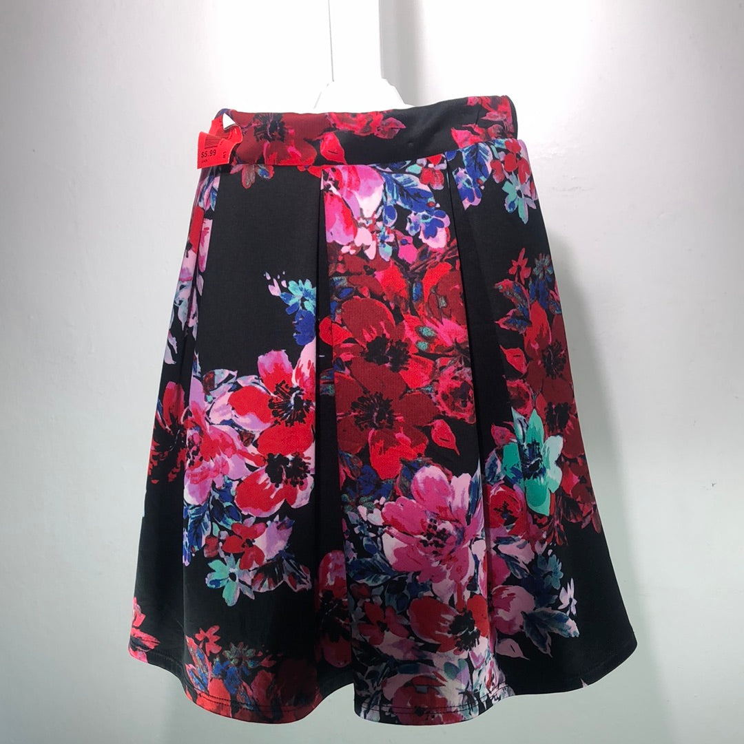 Falda de floral Multicolor Charllote Russe