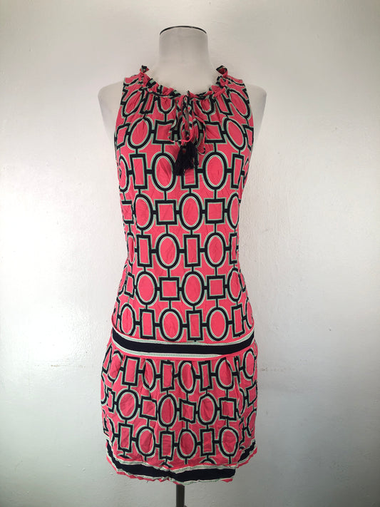 Vestido Rosado de Lunares Crown Ivy