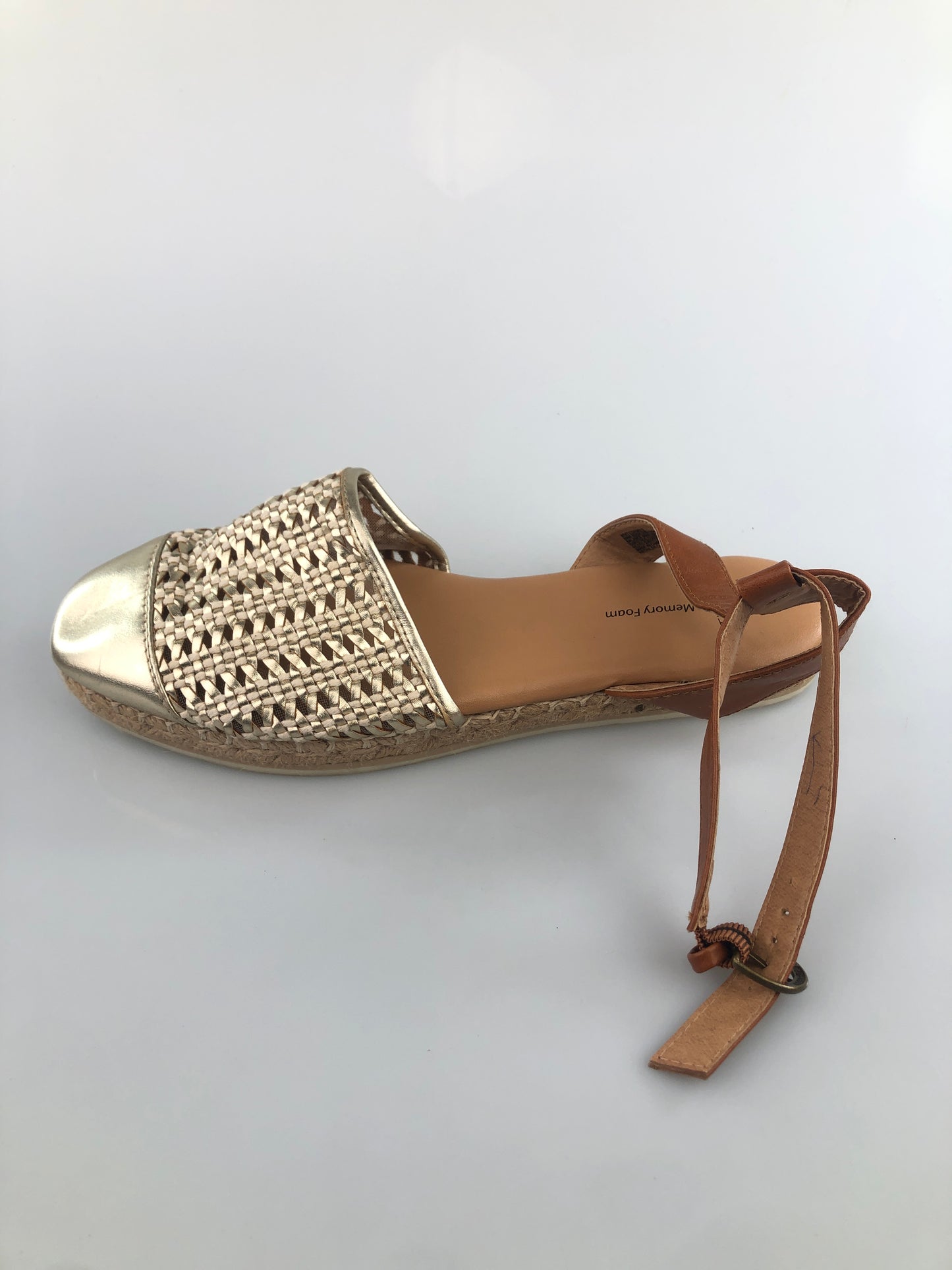 Sandalia Marron Memory Foam
