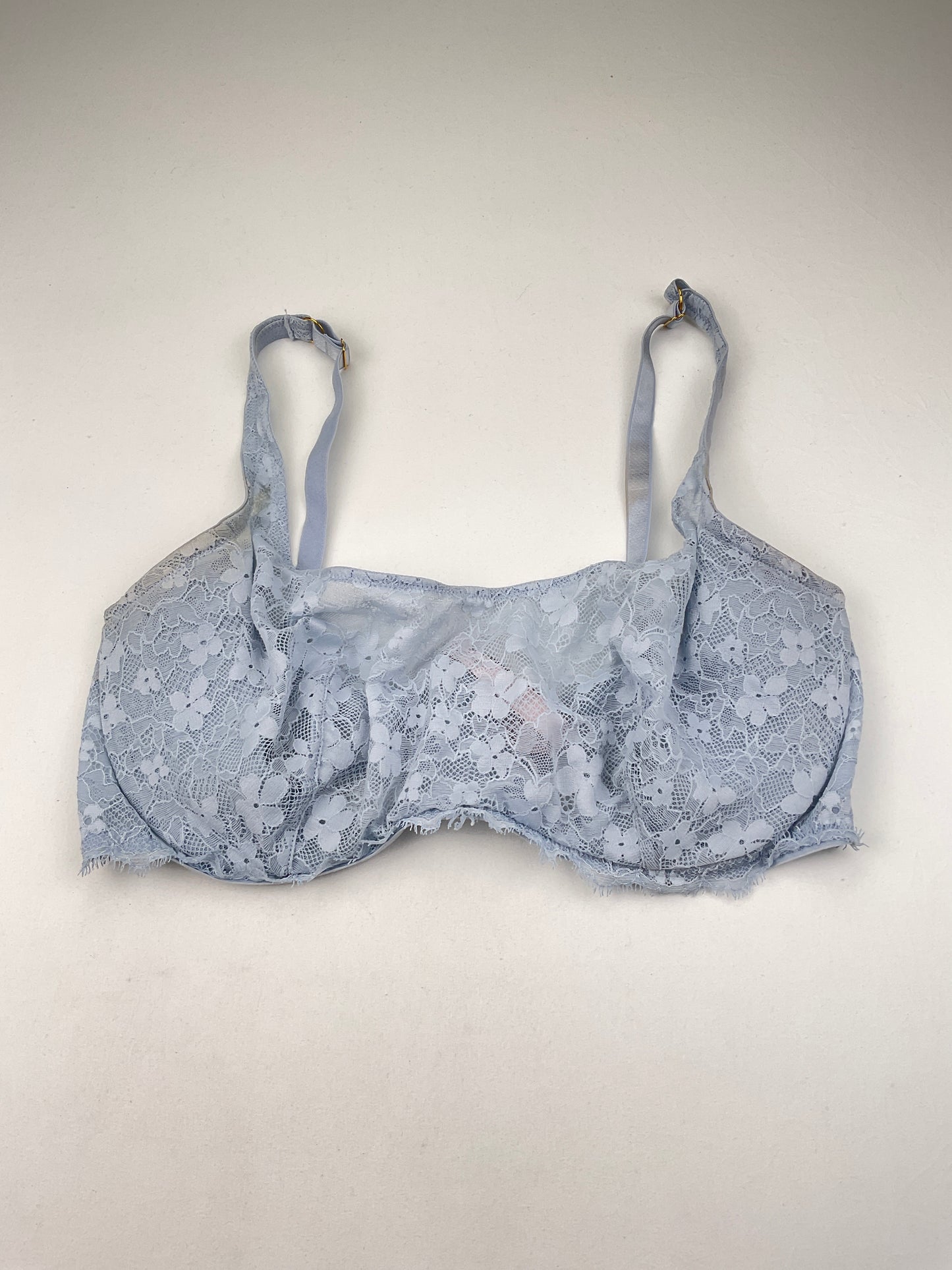 Brasier Azul claro Floral Victoria’s Secret