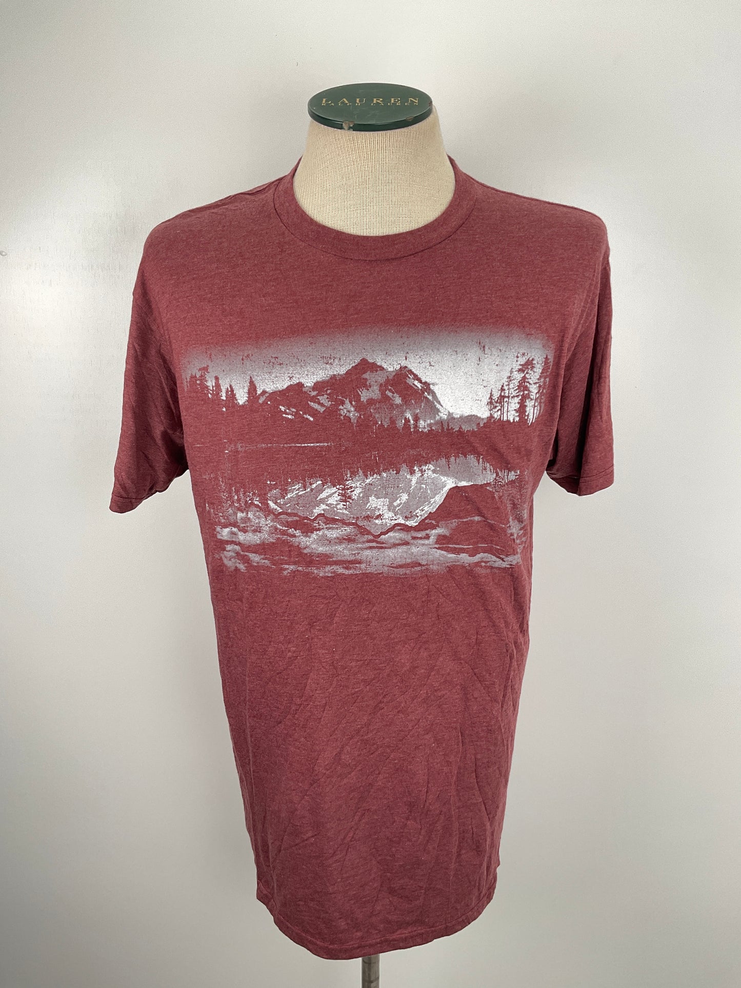 Camiseta Rojo vino Apt .9