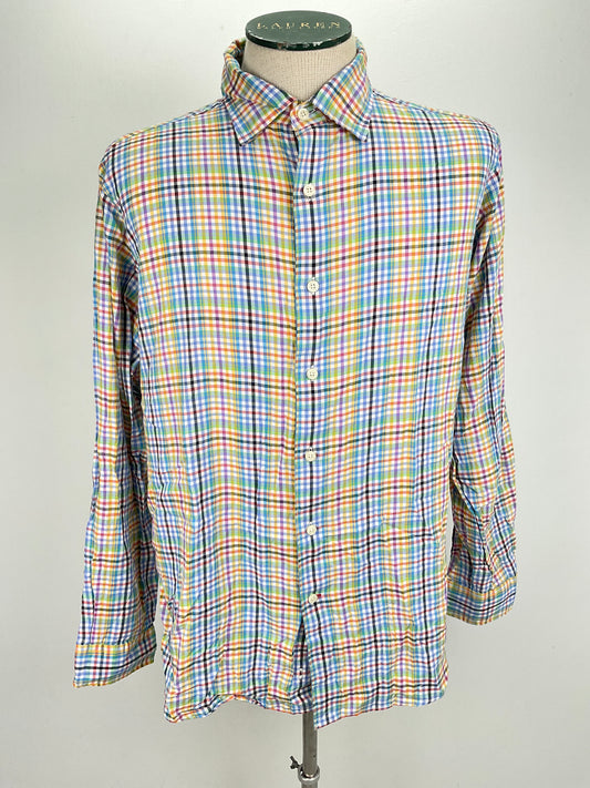 Camisa Multicolor de Cuadro Cremieux